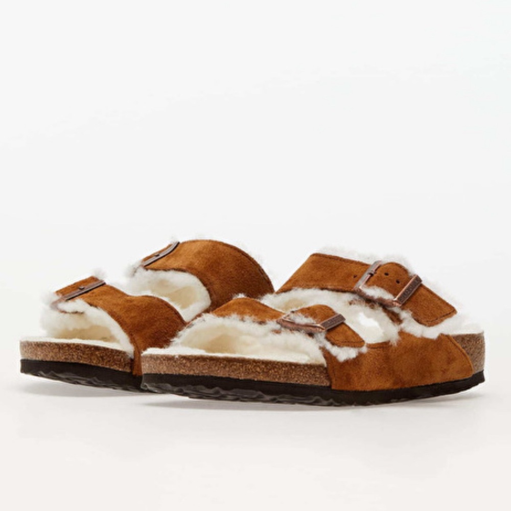 BIRKENSTOCK ARIZONA SHEARLING NWT - Picture 2 of 10